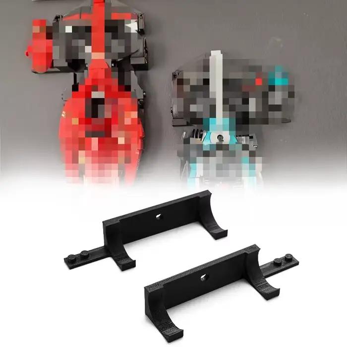 Crochet mural 5 droit et 5 gauche, pour voitures Lego Speed Champions F1 formule 1, bloc de construc