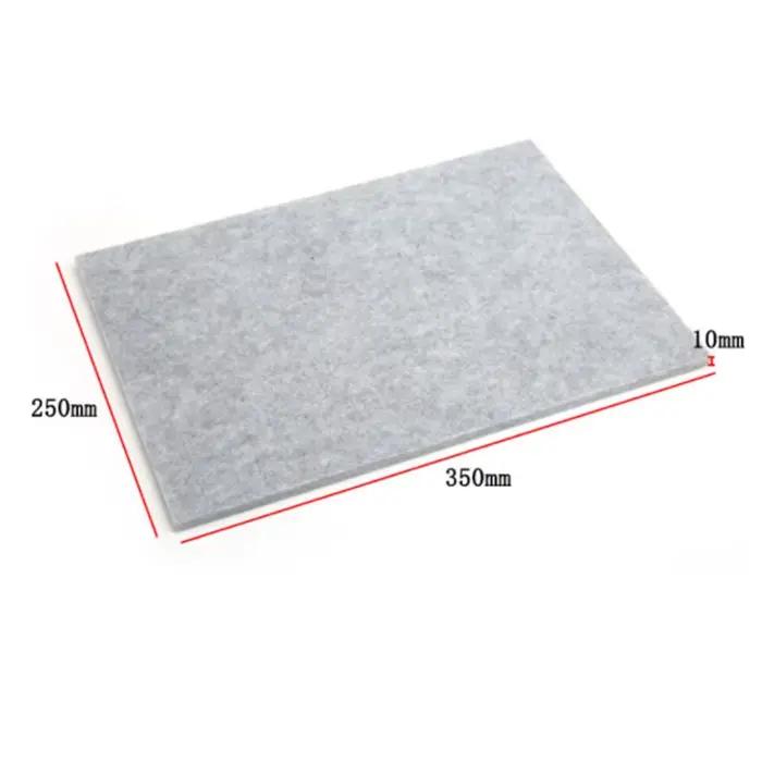 Coussin isolant en feutre pour réduction du bruit, feutre haute densité 350x250x10mm