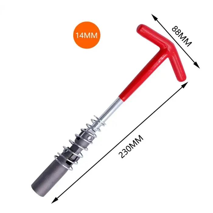 Clé à douille de retrait de bougie d'allumage, outil de réparation automobile, Rotation à 360 degrés