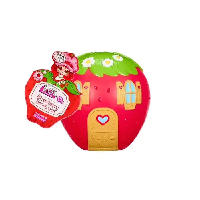 Surprise Loves Strawberry Shortcake Tots, poupées de collection parfumées avec 7 surprises