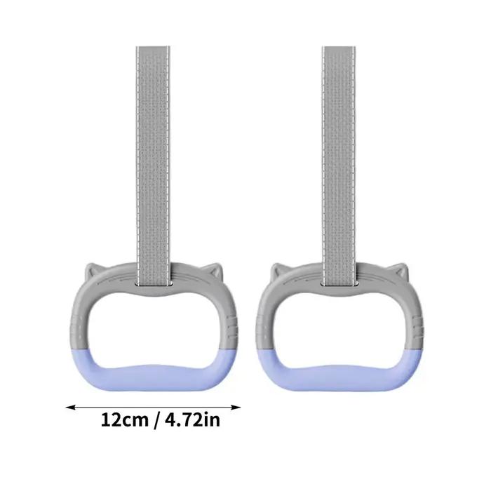 Anneaux de gymnastique avec sangles réglables, anneaux de gymnastique pour tractions, équipement d'e