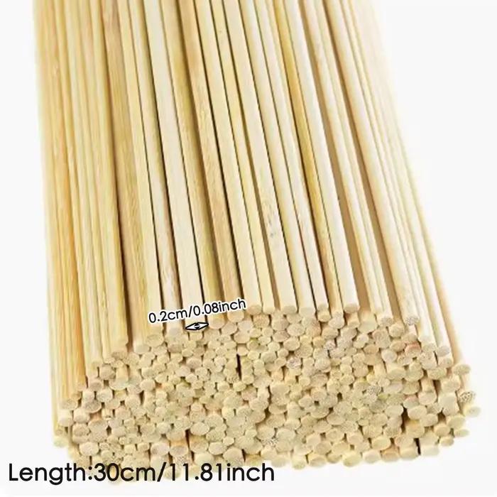 Bâton de bambou fin 30CM x 2MM