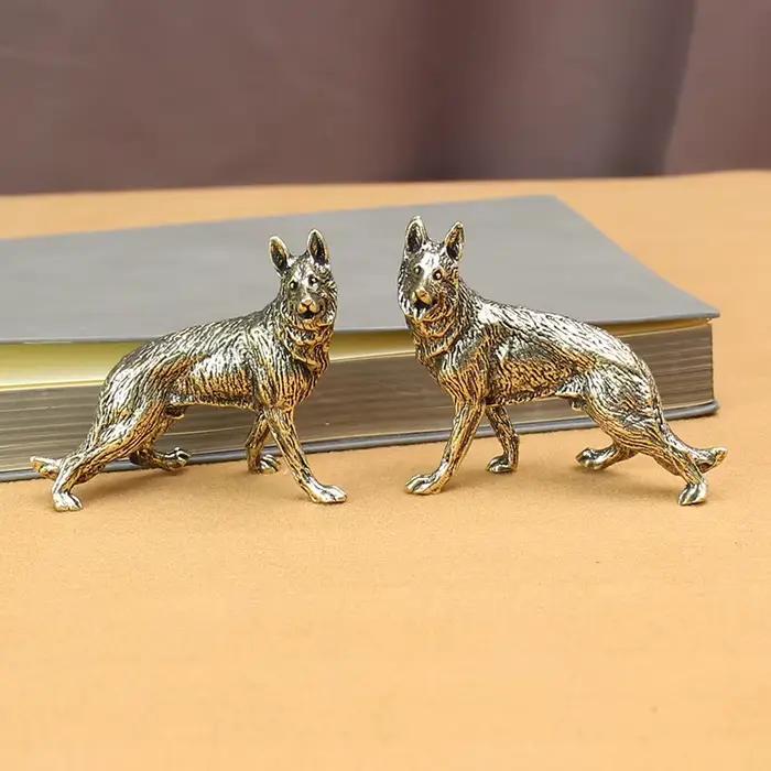 Statue de chien de berger allemand Vintage