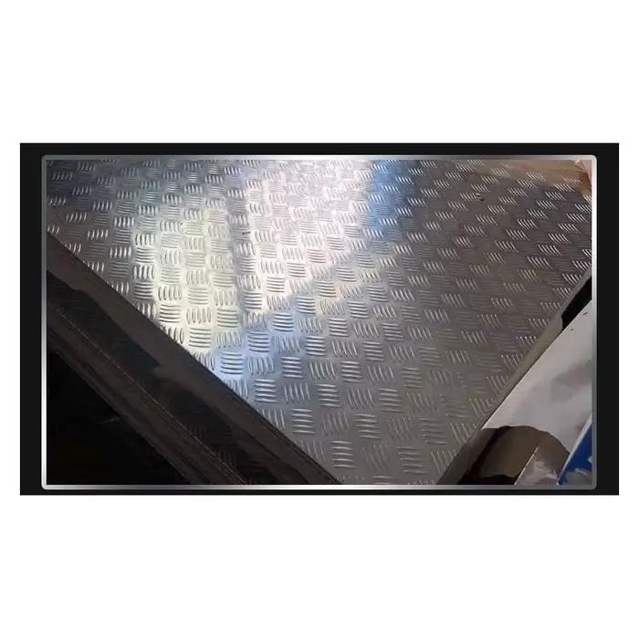 Panneau décoratif mural personnalisé de 60CM, plaque à motifs antidérapants en alliage d'aluminium, résistant à l'usure et à la rouille