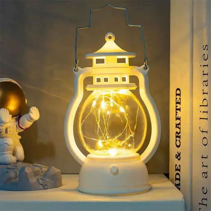 Bougeoirs lanterne pour Table rétro sans flamme lampe à kérosène bureau chandelier lustre noël nouvel an veilleuse