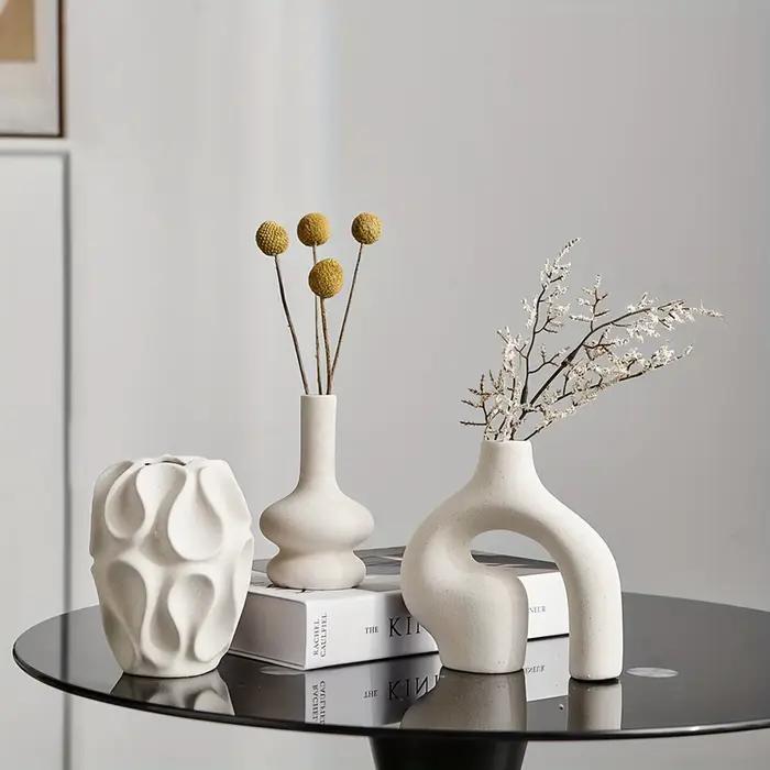 Ensemble de Vase en céramique bohème