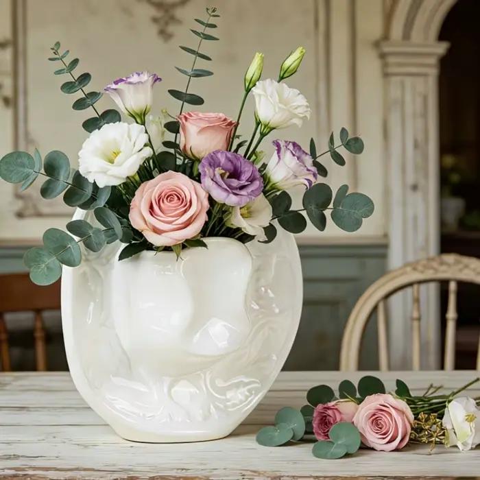 Vase chapeau de cowboy minimaliste unique