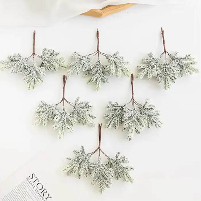 Plantes artificielles Branches D'or Avec Frost Arbre De Noël Table À Manger Centre Accueil Arrangements Jolie Mariage Scrapbooks Décor