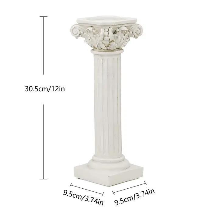 Sculpture de colonne corinthienne en résine style romain grec pour intérieur extérieur occasions spéciales mariage cérémonie-decoration-atmosphère-sophistication-prestige