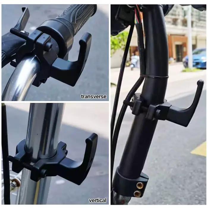 Accessoires de casque de moto, crochet de rangement, sac à bagages, support de crochet pour moto électrique, vélo, Scooter, ABS