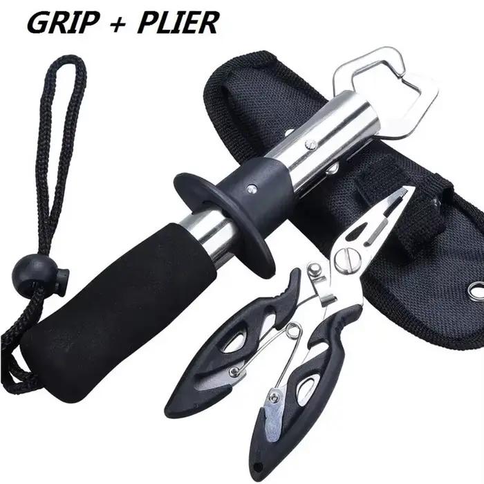 Pince coupante ciseaux pince à poisson pince ensemble pince pince pince cisaille pêche leurre Lipgrip accessoire outil pince pince pince déclencheur