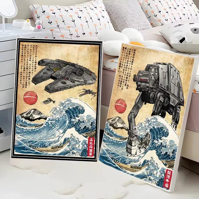 Affiche de Film s-star w-wars en papier blanc