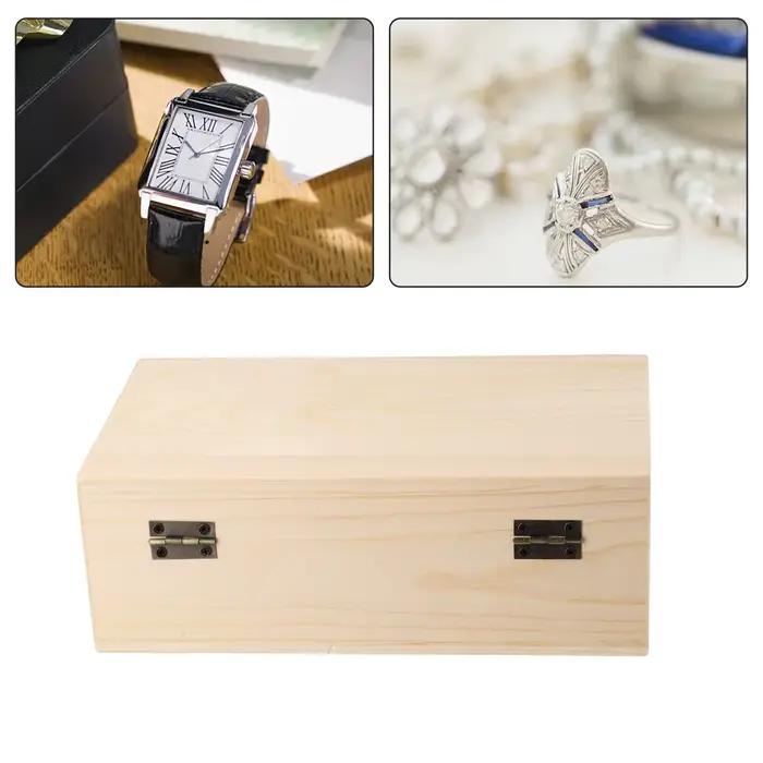 Boîte de rangement en bois