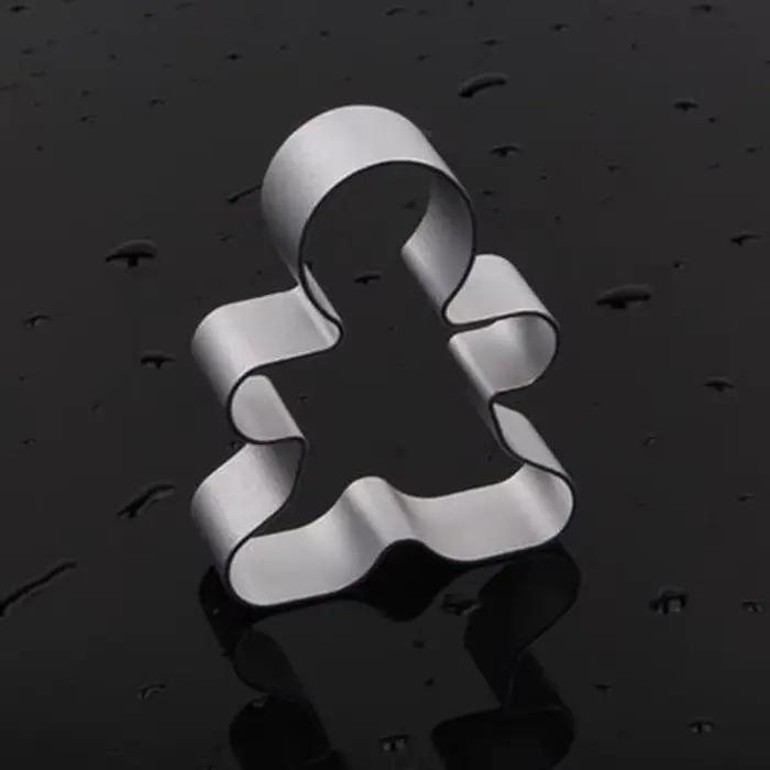 Gadgets limités outils de décoration de gâteaux en alliage d'aluminium, outil de cuisson du sucre coupé au chocolat, moule à gâteau, bricolage, cercle de Mousse de biscuits de dessin animé