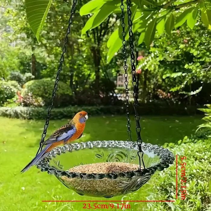 Confrontal Bird Feeding Escalade Décoration de jardin