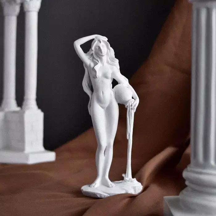 Sculpture d'ornement de déesse vénus, Statues grecques, Afrodite, Arts et artisanat en résine, décoration de bureau familial, classique d'europe du nord