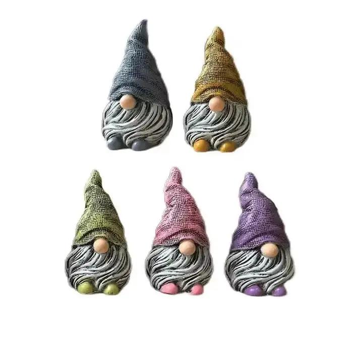 Sculpture de jardin mignonne en résine