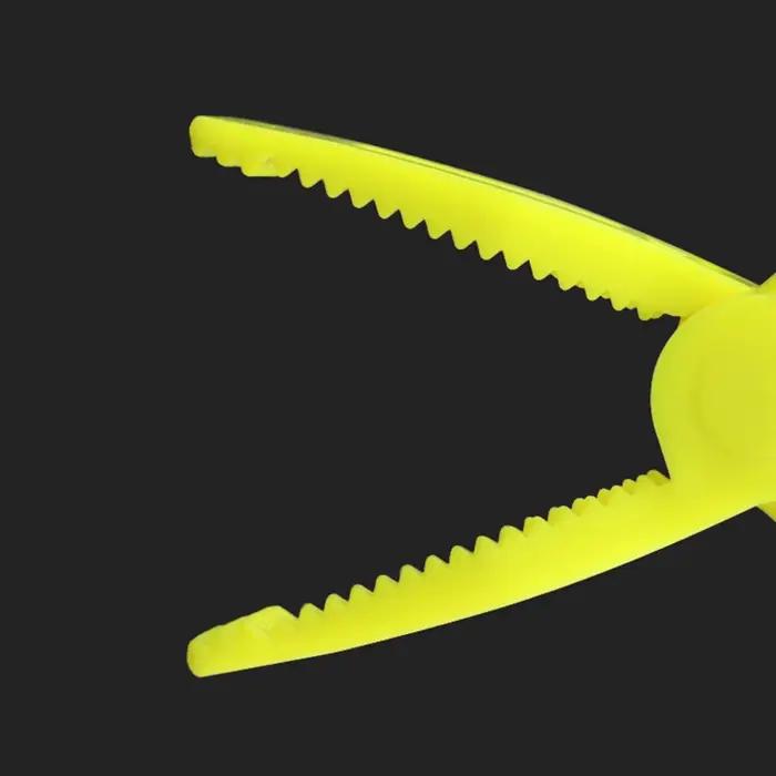 Pince de pêche antidérapante ABS, 1 pièce, pince à poisson, attrape-poisson, outil de libération, extracteur de crochet, support du corps du poisson