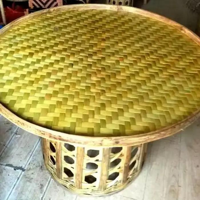 Petite Table à manger ronde faite à la main