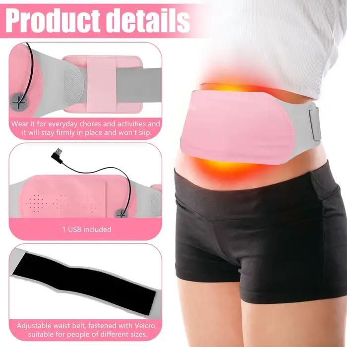 Coussin chauffant Portable sans fil pour les crampes menstruelles, soulagement de la douleur, coussin chauffant pour les crampes menstruelles, chauffe-abdomen, cadeaux de noël
