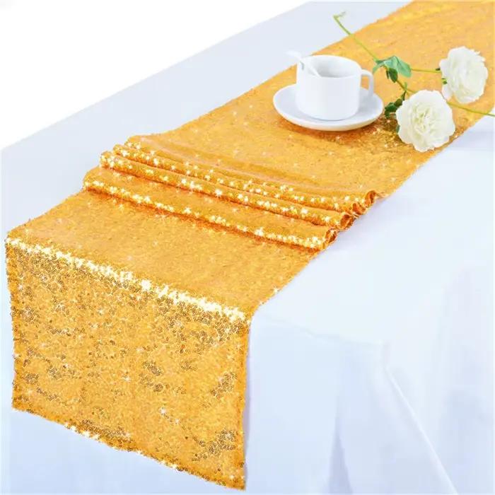 Chemin de Table Moderne et Luxueux à Paillettes