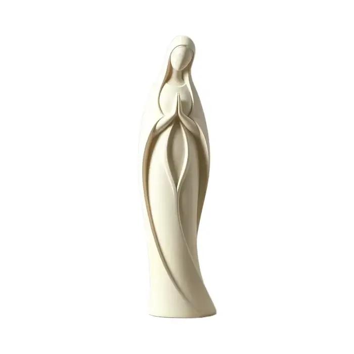 Statue élégante de la Vierge Marie