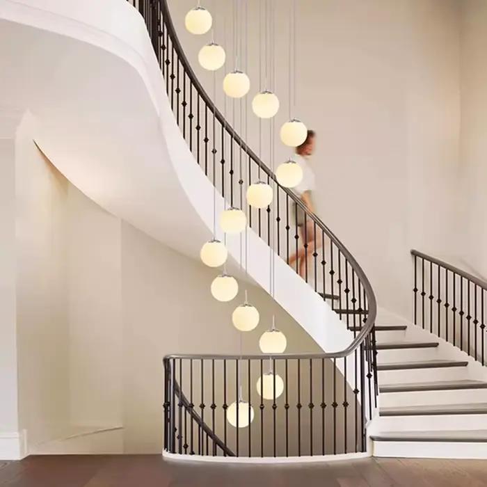 Décor moderne led lumières anneaux lampes suspendues pour salon led lustres pour salle à manger suspension éclairage intérieur