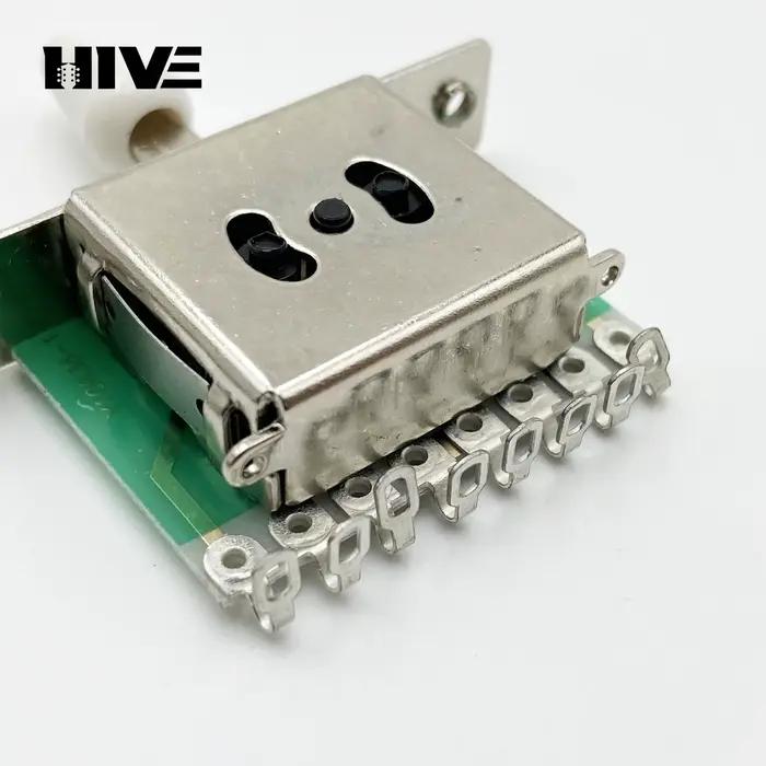 Commutateur de guitare électrique ST 3/5 voies, interrupteur 3 voies 5 voies, commutateur de conversion de tonalité de guitare avec vis