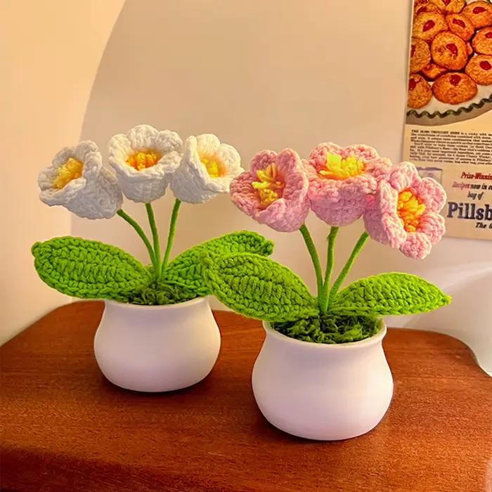 Bouquet de tournesol au Crochet fait à la main