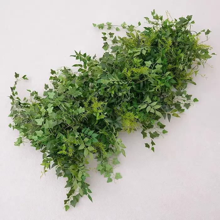 Angela fleur A8872 toile de fond de mariage décor arc Arrangement Floral Mori verdure plantes feuilles