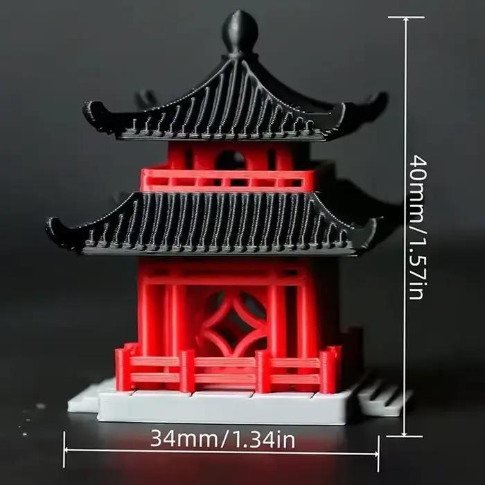 Miniature de pagode chinoise