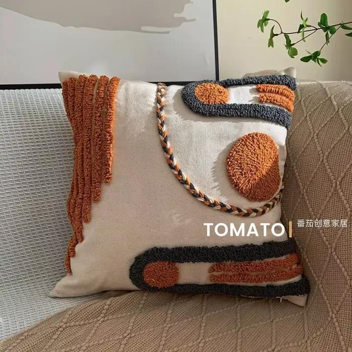 Housse de coussin bohème