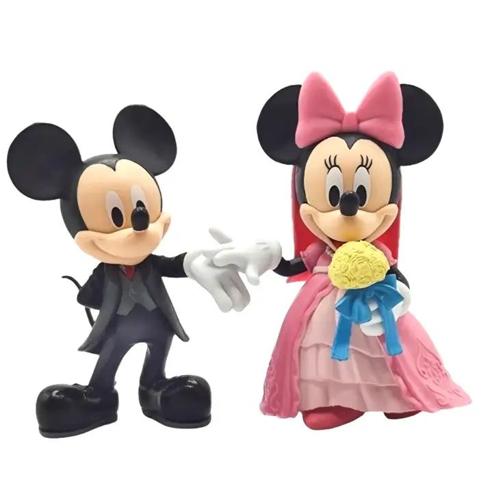 Figurine Disney Mickey & Minnie-Minnie en blanc