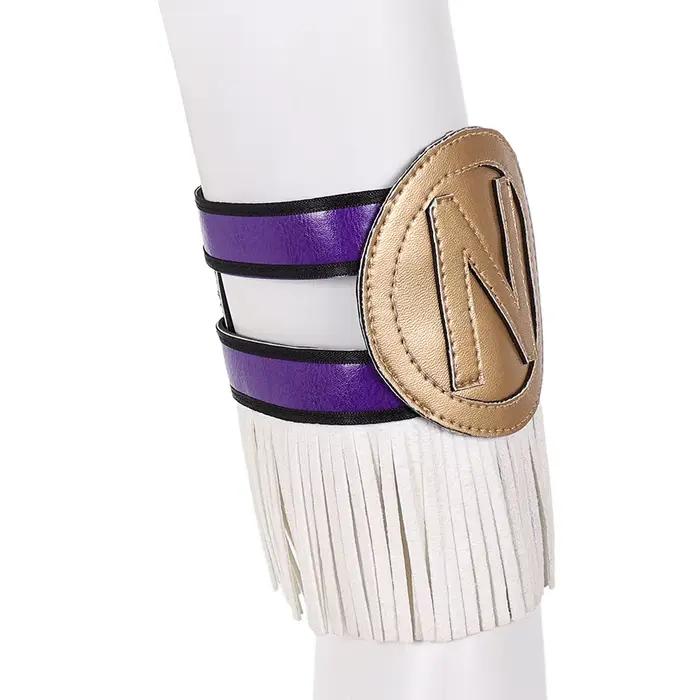 Bracelet en cuir pour Cosplay Nico Robin, accessoires de jeu de rôle pour femmes adultes, accessoires de Costume de carnaval d'halloween