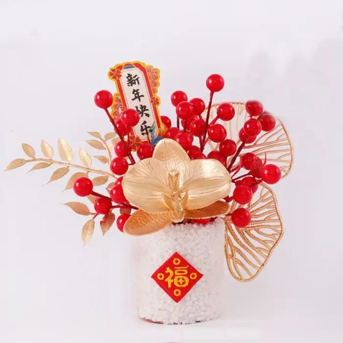 Décoration porte-bonheur traditionnel en style chinois pour fêtes du nouvel an et occasions spéciales