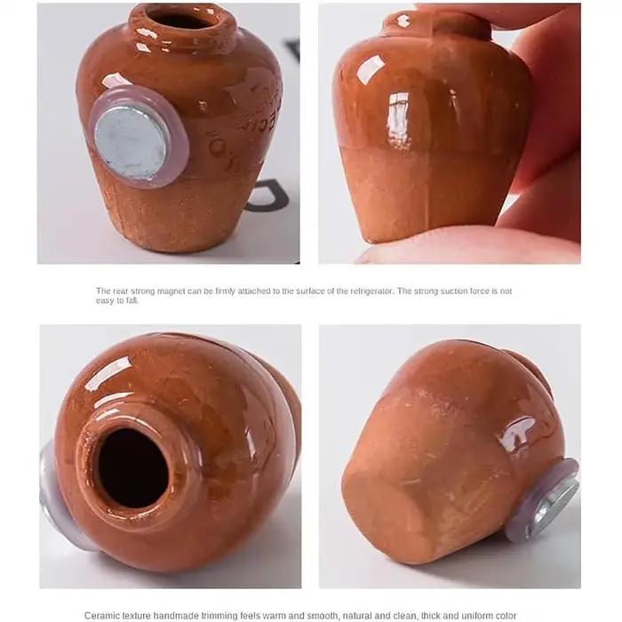 Vases magnétiques pour réfrigérateur
