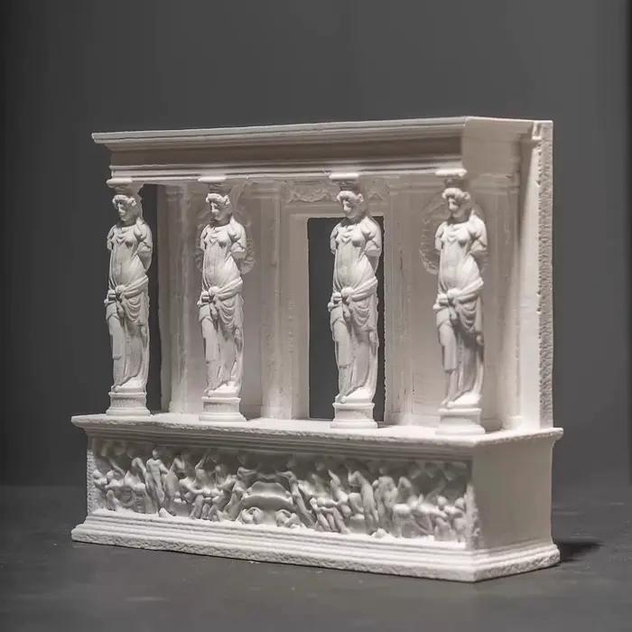 Statue en plâtre, décoration de bureau