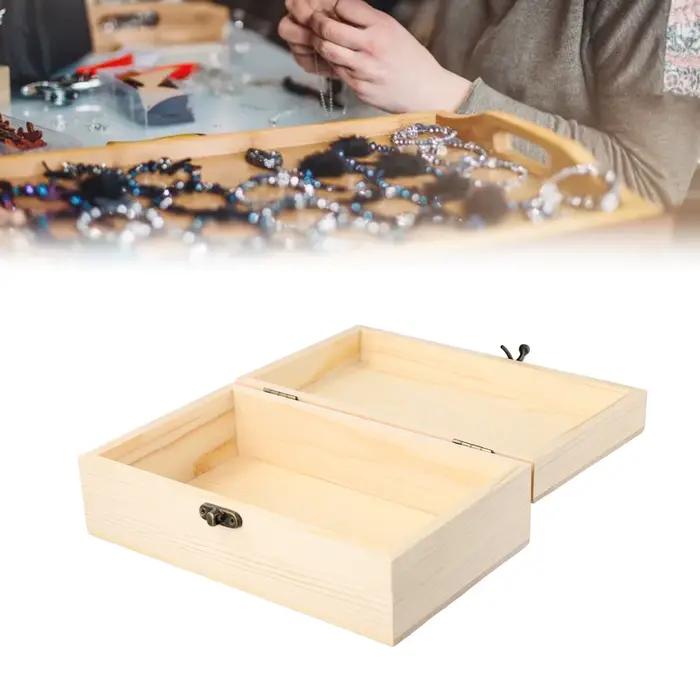 Boîte de rangement en bois