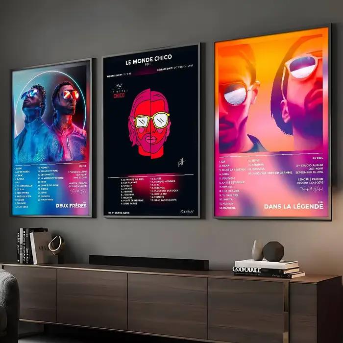P-PNL affiche HD Art collant mur étanche maison salon Bar décoration