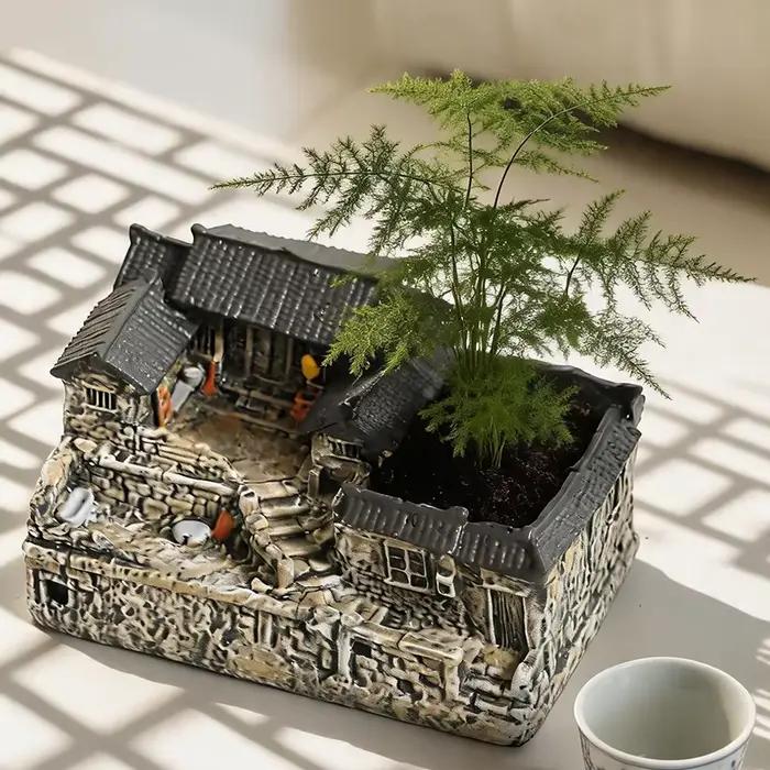 Ornement de décoration micro-paysagère