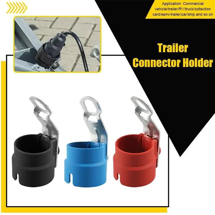 Support de connecteur de remorque, prise à 7 broches, support de prise à 13 broches, support d'accessoires, adaptateur de remorque J0D2