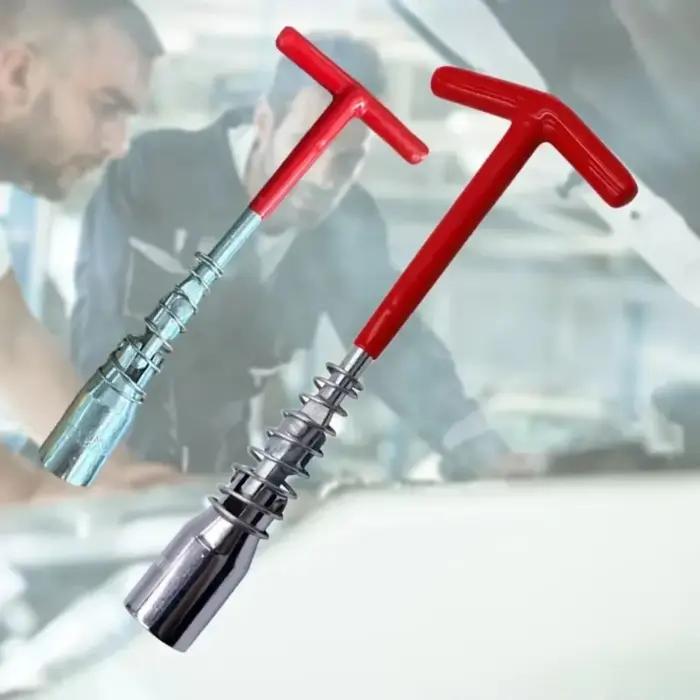 Clé à douille de retrait de bougie d'allumage, outil de réparation automobile, Rotation à 360 degrés, 14mm/16mm/21mm