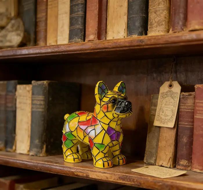 Amusant Unique artistique mignon chien en forme d'ornement décoratif petite veilleuse moderne nouveau Design éclairage atmosphérique