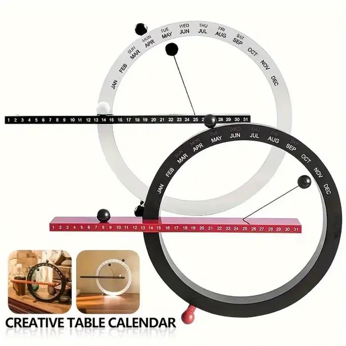 Calendrier perpétuel créatif à billes magnétiques
