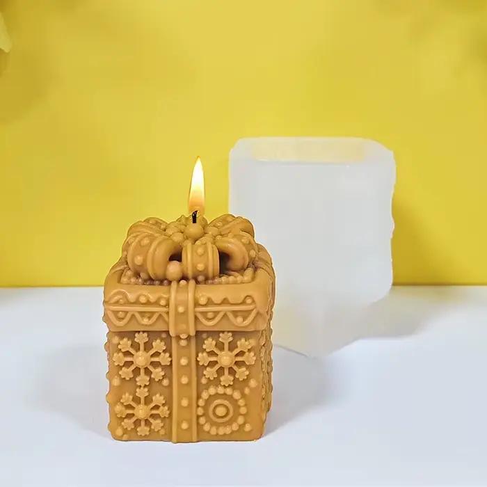 Moule en silicone pour bougie de Noël