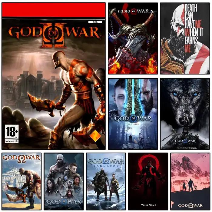 Affiche de jeu G-Dod Of War avec imprimés, décoration de maison, chambre à coucher, salon, cadeau