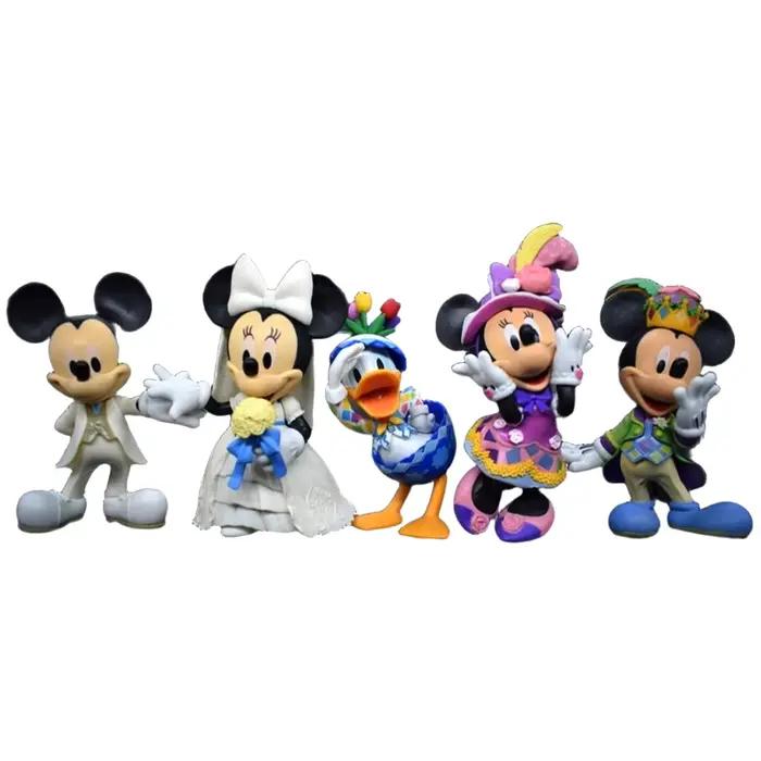 Figurine Disney Mickey & Minnie-Minnie en blanc