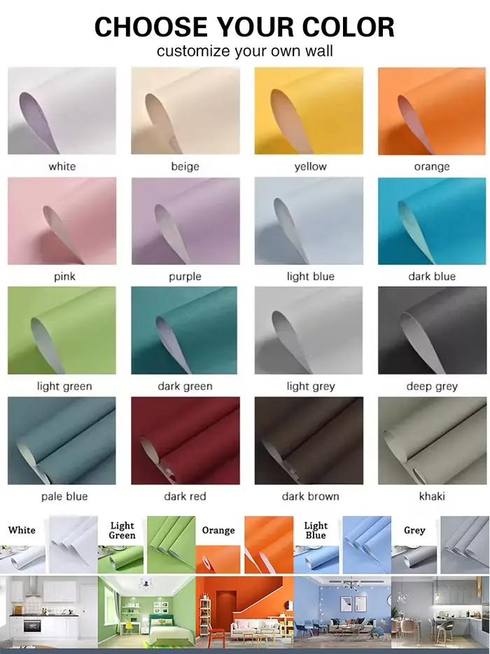 Papier peint bleu ciel KALYNN autocollant résistant à l'eau pour salons et chambres d'enfants occasions spéciales