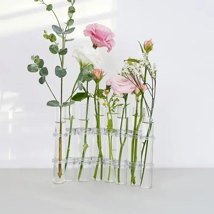 Vase à Fleurs en Verre à Charnière