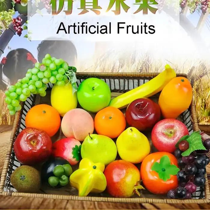 Faux Fruit Artificiel Décoratif en Mousse pour la Décoration de la Maison
